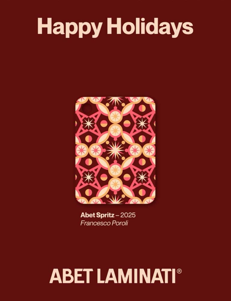“Abet Spritz” Een nieuw decor om u fijne feestdagen te wensen.